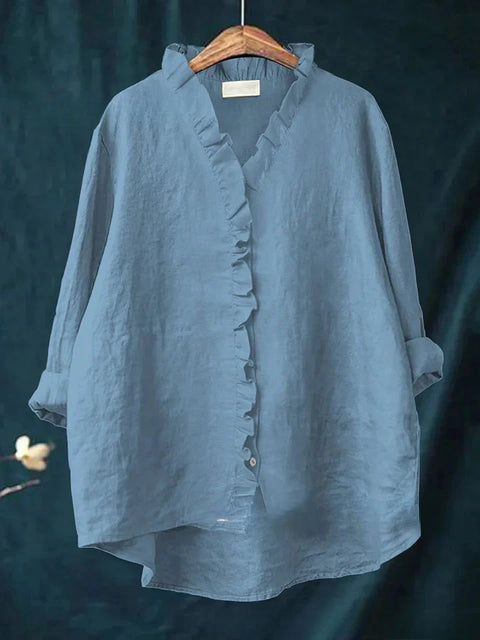 Loose printing crew neck casual large size women's T-shirt m301280