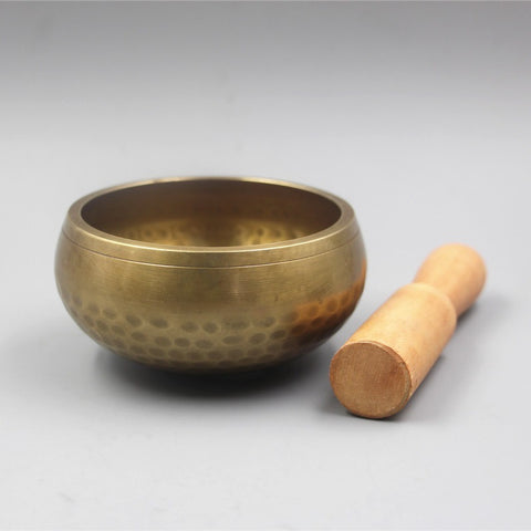 Bol chantant en cuivre fait main au Népal, bol sonore Bouddha, bol de yoga, bol de méditation, bol de Sutra tournant, thérapie sonore SPA m3331267 