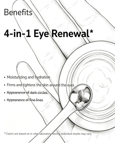 WESTELiTE Revitalizing Eye Cream with Ledum Palustre and Camellia Seed Oil, 0.7 Fl Oz