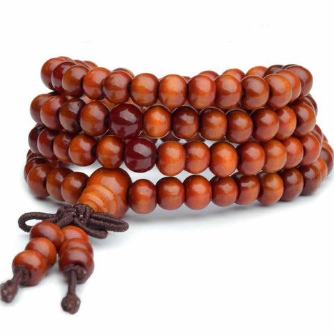 108 Pulverkristallarmbänder, Halskette Lotusanhängerarmband Buddha-Perlenkette m3331299