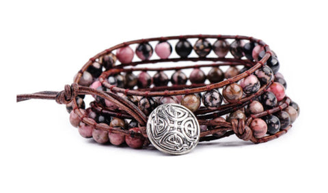 108 Pulverkristallarmbänder, Halskette Lotusanhängerarmband Buddha-Perlenkette m3331299