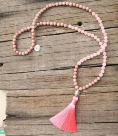 108 Pulverkristallarmbänder, Halskette Lotusanhängerarmband Buddha-Perlenkette m3331299