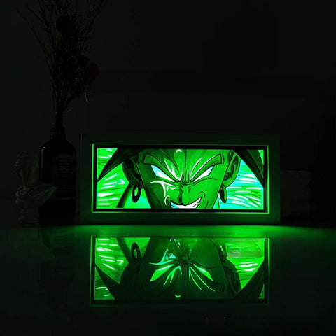 Dragon Ball Broli Paper Carving Lamp Photo Frame
