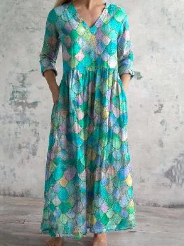Loose dress women m301073