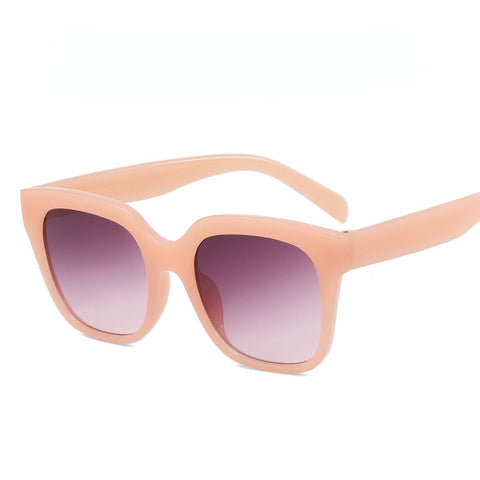 Lunettes de soleil roses simples de style européen et américain m3330771