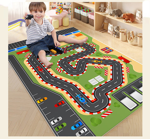 Piste pour enfants, tapis de chevet de chambre à coucher, tapis de salon m3331025 