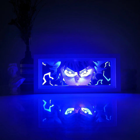 HUNTERxHUNTER anime Killua Zoldyck Paper Carving Lamp Photo Frame