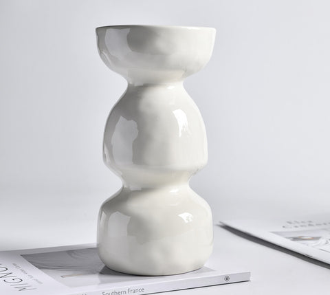 Leichter Luxus-Trockenblumenstrauß aus Keramik als Heimdekoration m3331015 