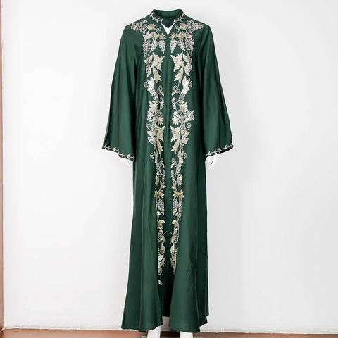 Embroidered Dress Evening Dress Dubai Women's M301179