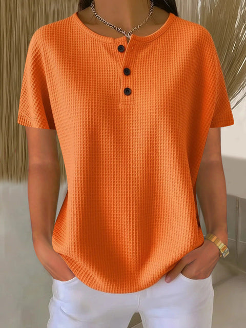 Autumn and winter new solid color pullover loose top m302204