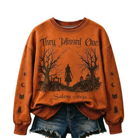 Printed Crew Neck Long Sleeve Casual Cover FF303386
