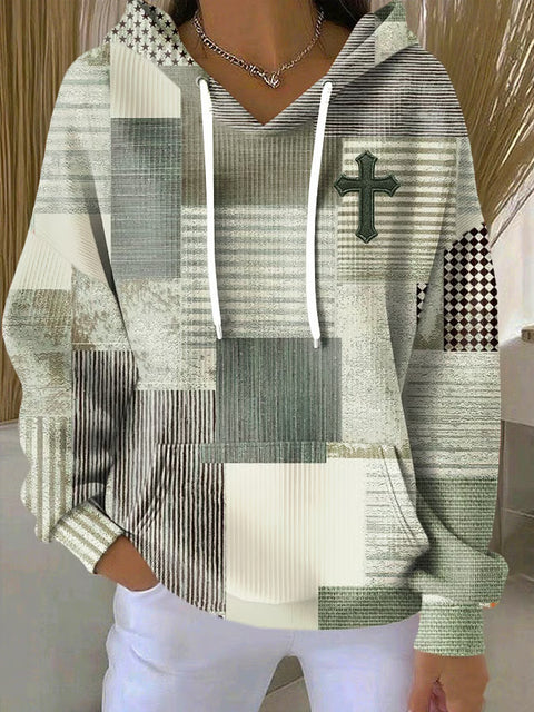 Ladies hooded sweater m302225