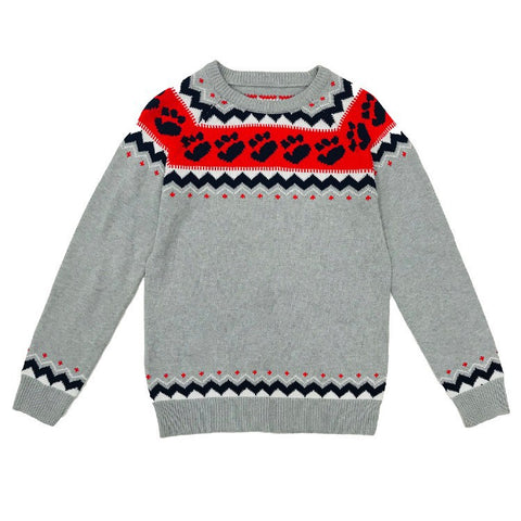 Rundhalsausschnitt, farblich passender, lockerer, modischer Pullover, Strickpullover m300485 
