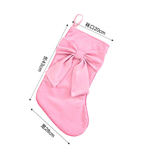 Christmas decoration candy socks embroidery Rudolph Christmas socks children's gift socks gift bag window pendant FF3332058