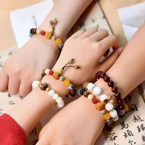 18-Samen-Armband mit Stern und Mond des Geburtsjahres, Bodhi-Buddha-Perle m3331279