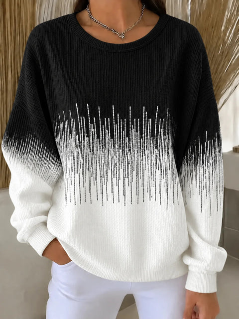 3D printed fashion temperament top FF303412 03