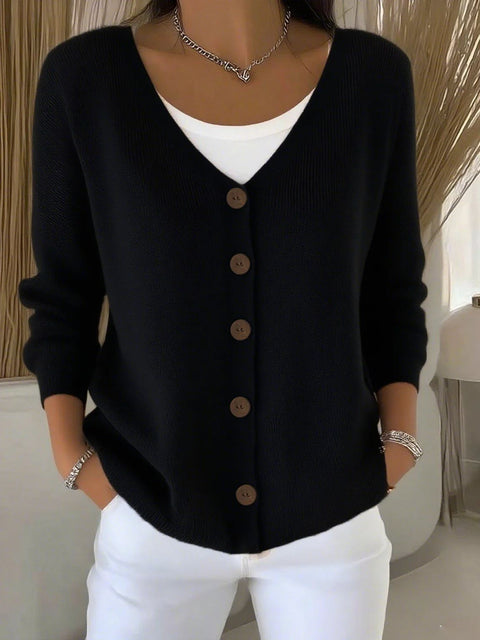 3D Digital Printed Women's Shoulder Cardigan Sweater FF303400