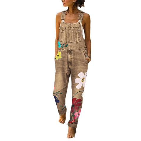 Fashion denim straight pants premium classic versatile loose printing process m302431