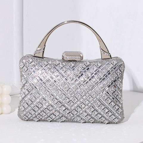 Sac à main de banquet rétro avec un sens élevé du diamant sac pour femme m3331050