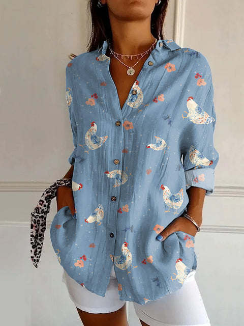 Seven sleeve shirt animal print 3D shirt m301214