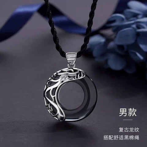 Sun, Moon and Stars Necklace Simple Retro Pendant m3331241