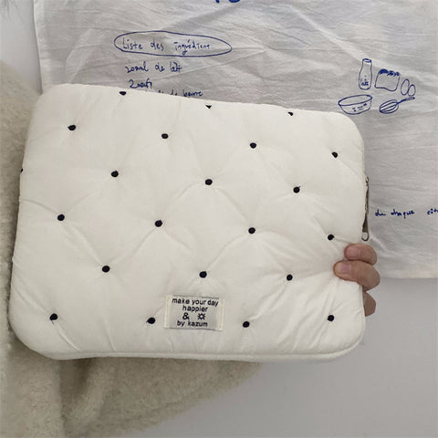Tablet bag inner bag new embroidery 11/13/15 inch notebook storage bag female m3330821