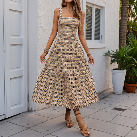 Kleid Ein Pendel-Hosenträgerkleid m300831 