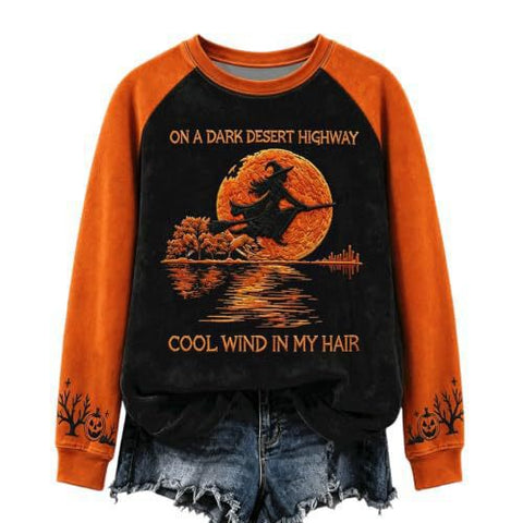 Printed Crew Neck Long Sleeve Casual Cover FF303386