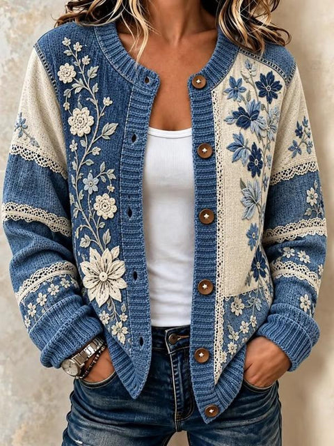 3D digital printing sweater women's early autumn FF303391