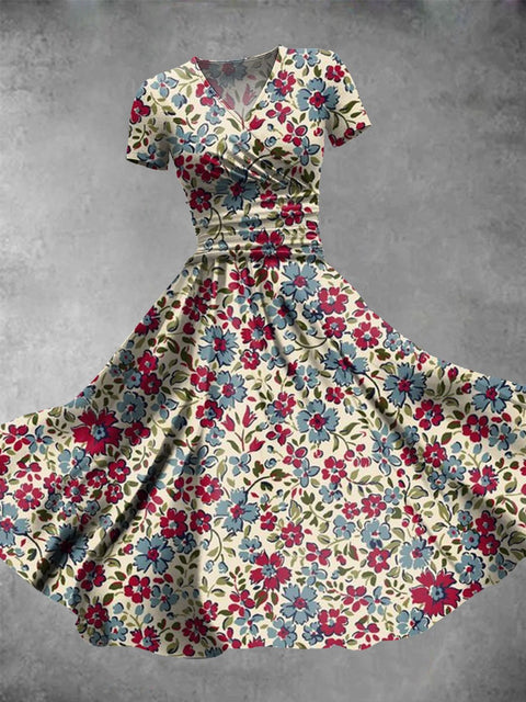 Temperament commuter casual and thin dress m302527