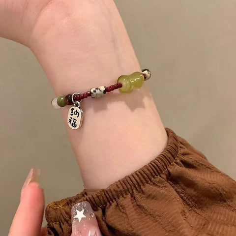 Chinesisches Keramikperlenarmband Weiblichkeit süßes und nettes Mädchenarmband m3331322