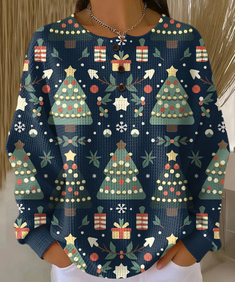 Casual stand-up collar POLO long-sleeved top m302619