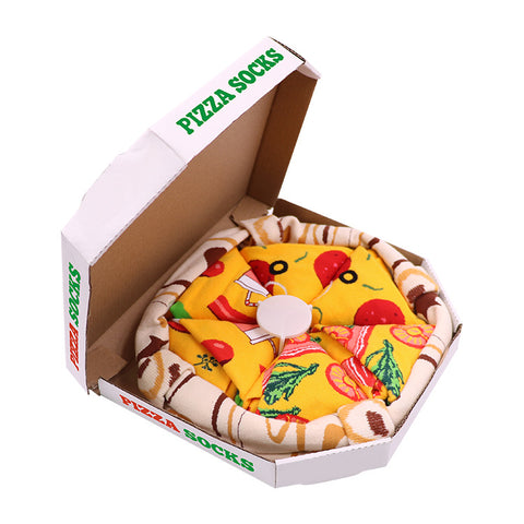 Pizza socks pizza cotton socks, creative fashion couple Christmas gift FF3332063