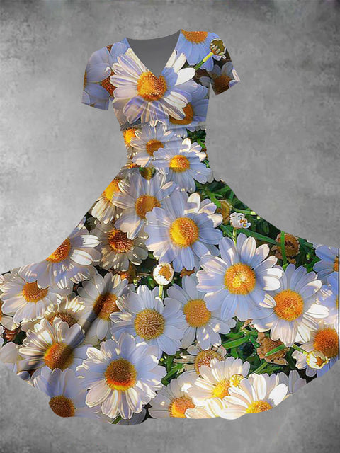 Temperament commuter casual and thin dress m302527