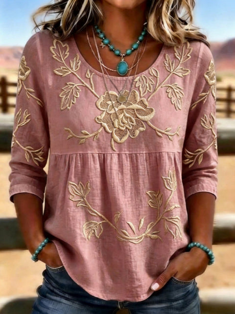Summer Crew Neck Top Women's FF303094
