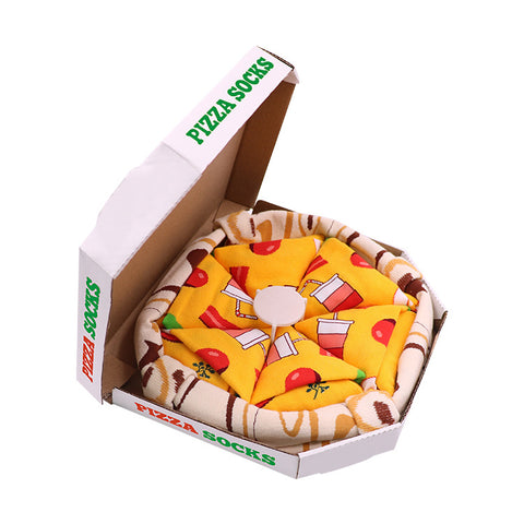 Pizza socks pizza cotton socks, creative fashion couple Christmas gift FF3332063