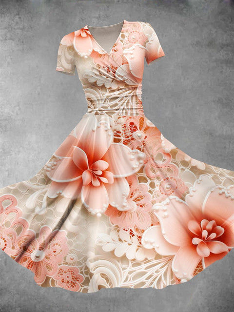 Temperament commuter casual and thin dress m302527