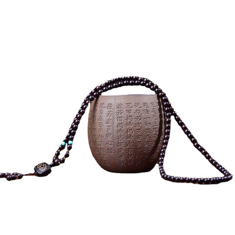 Rotes Sandelholzarmband Sambia Blutsandelholz 0,6 Buddha-Perlen DIY mit flachem Lotusanhänger Herren- und Damenarmband m3331316