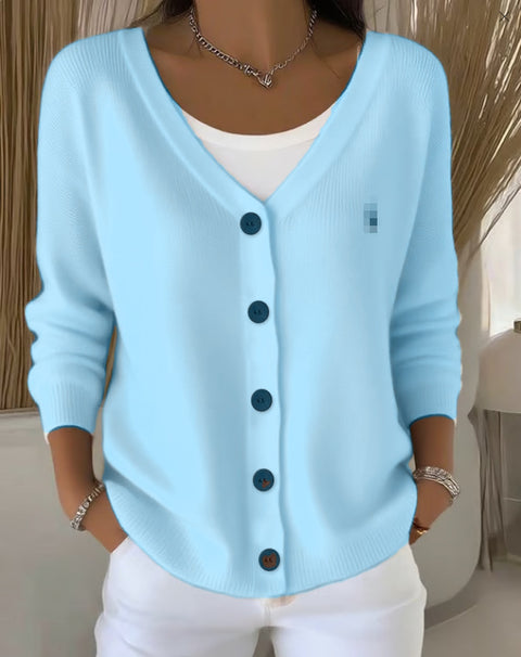 3D Digital Printed Women's Shoulder Cardigan Sweater FF303400