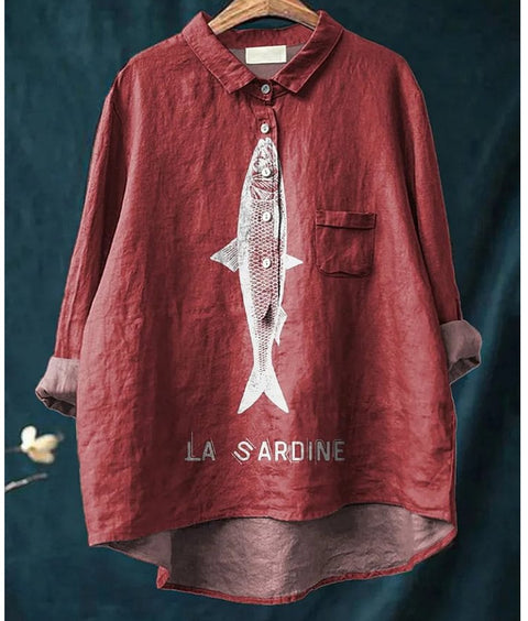 T-shirt ample à col ras du cou pour femme, grande taille, décontracté, imprimé, m301279 