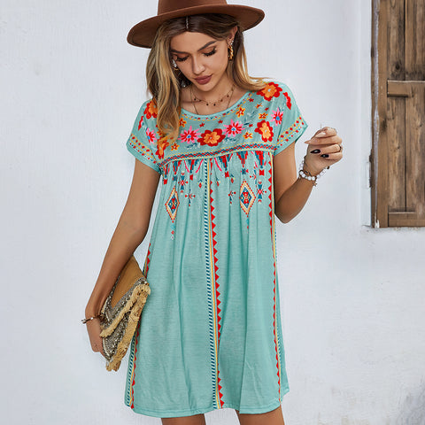 Dress spring and summer loose short skirt m300867