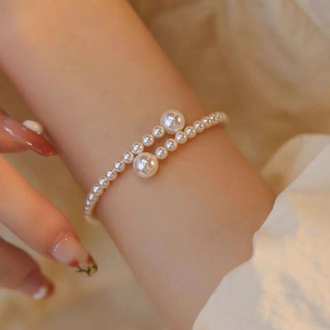 Chinesisches Keramikperlenarmband Weiblichkeit süßes und nettes Mädchenarmband m3331322