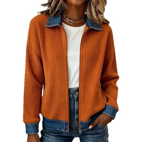 autumn and winter fashion versatile long-sleeved cardigan m303246