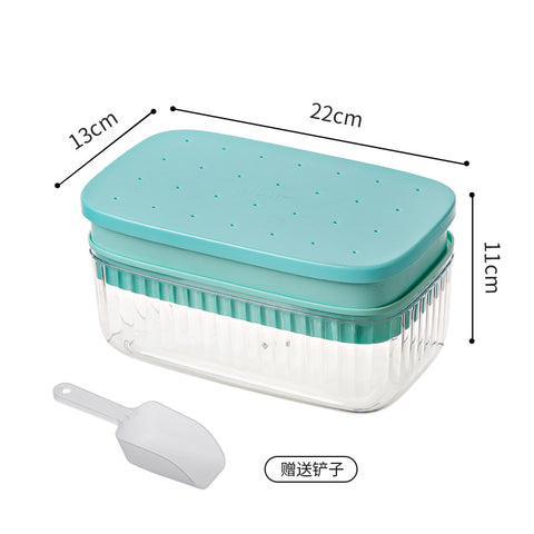 Retirez le moule de la grille à glace et envoyez la boîte à glace en silicone à la petite pelle à glace m3330613. 