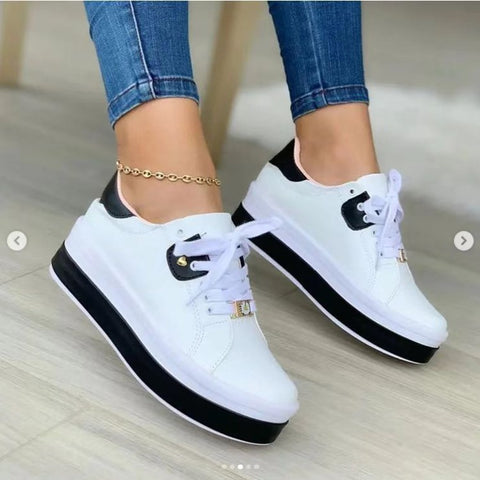 Chaussures d'été à semelle éponge quatre saisons à tête ronde m3331078 