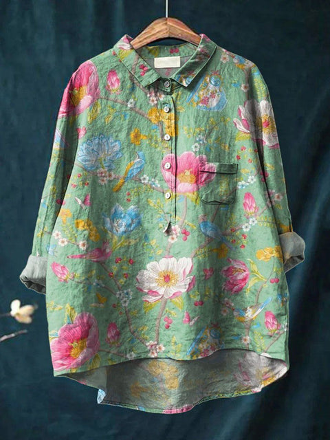 T-shirt ample à col ras du cou pour femme, grande taille, décontracté, imprimé, m301279 