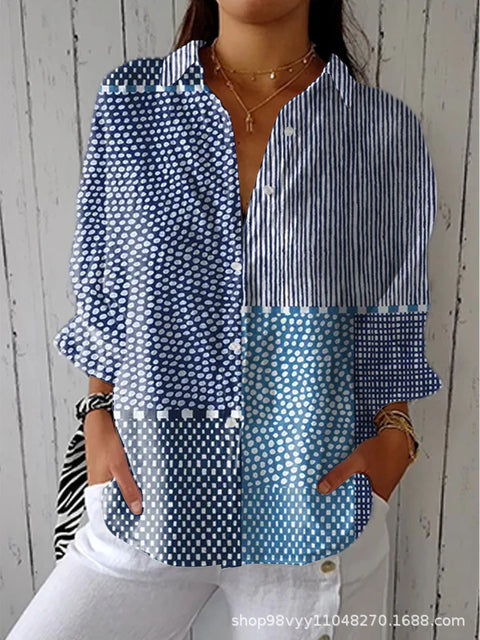 Women's shirt 3D digital print top m302789