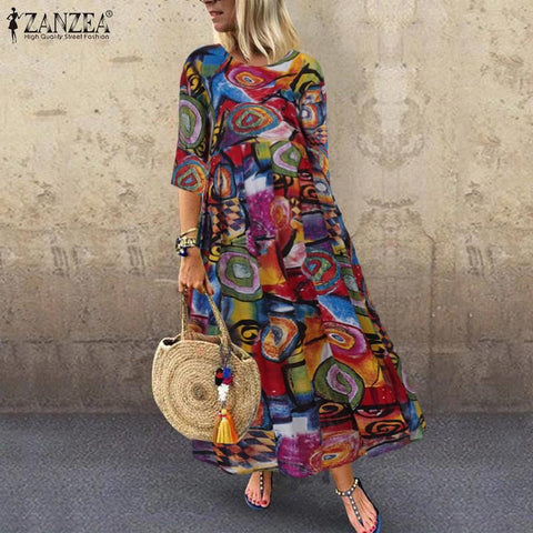 Spring plaid plaid literary temperament short-sleeved round neck pendulum dress m303191