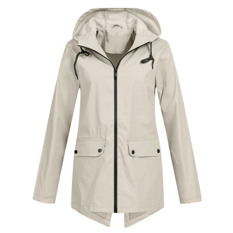 Windbreaker Zipper Hooded Lightweight Outdoor Windproof Jacket Thin Outdoor Jacket m300472