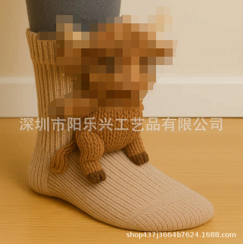 Animal Socks Plush Crochet Animal Socks Cute Animal Socks FF3332059
